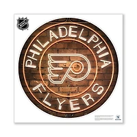 Philadelphia Flyers 28" x 28" Repositionable Neon Wall Decal