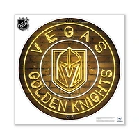 Vegas Golden Knights 28" x 28" Repositionable Neon Wall Decal