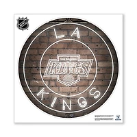 Los Angeles Kings 28" x 28" Repositionable Neon Wall Decal