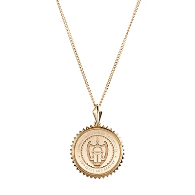 Kyle Cavan  Georgia Tech Yellow Jackets Gold Sunburst Necklace