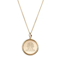 Kyle Cavan  South Carolina Gamecocks Gold Sunburst Necklace