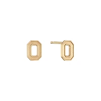 Kyle Cavan  Ohio State Buckeyes Logo Stud Earrings