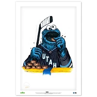 Utah Mammoth 24" x 36" Sesame Street Fine Art Poster