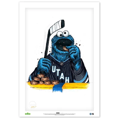 Utah Mammoth 24" x 36" Sesame Street Fine Art Poster