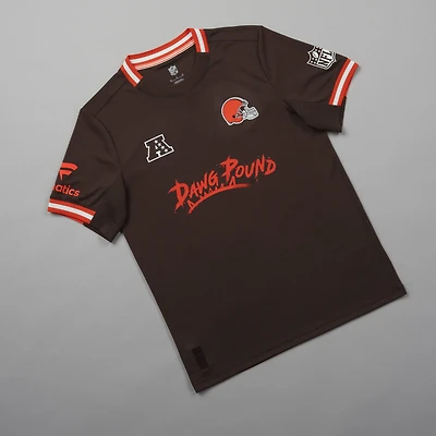 Men's Fanatics Brown Cleveland Browns NFL Football x Football Fan Top