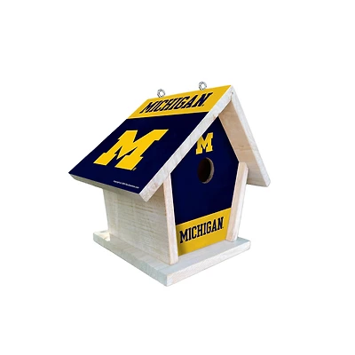 Michigan Wolverines Team Pride Bird House