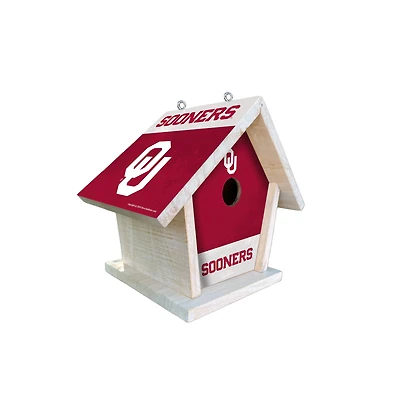 Oklahoma Sooners Team Pride Bird House