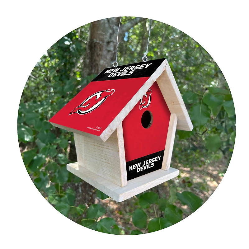 New Jersey Devils Team Pride Bird House