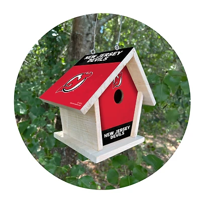 New Jersey Devils Team Pride Bird House