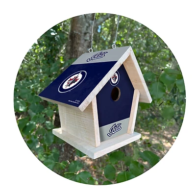 Winnipeg Jets Team Pride Bird House