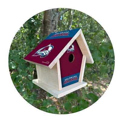 Colorado Avalanche Team Pride Bird House