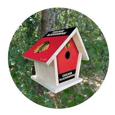 Chicago Blackhawks Team Pride Bird House