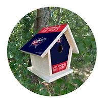 Columbus Blue Jackets Team Pride Bird House