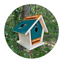 San Jose Sharks Team Pride Bird House