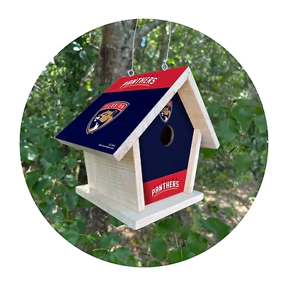 Florida Panthers Team Pride Bird House