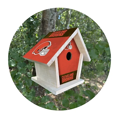 Cleveland Browns Team Pride Bird House