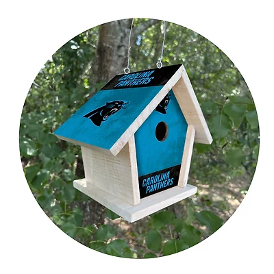 Carolina Panthers Team Pride Bird House