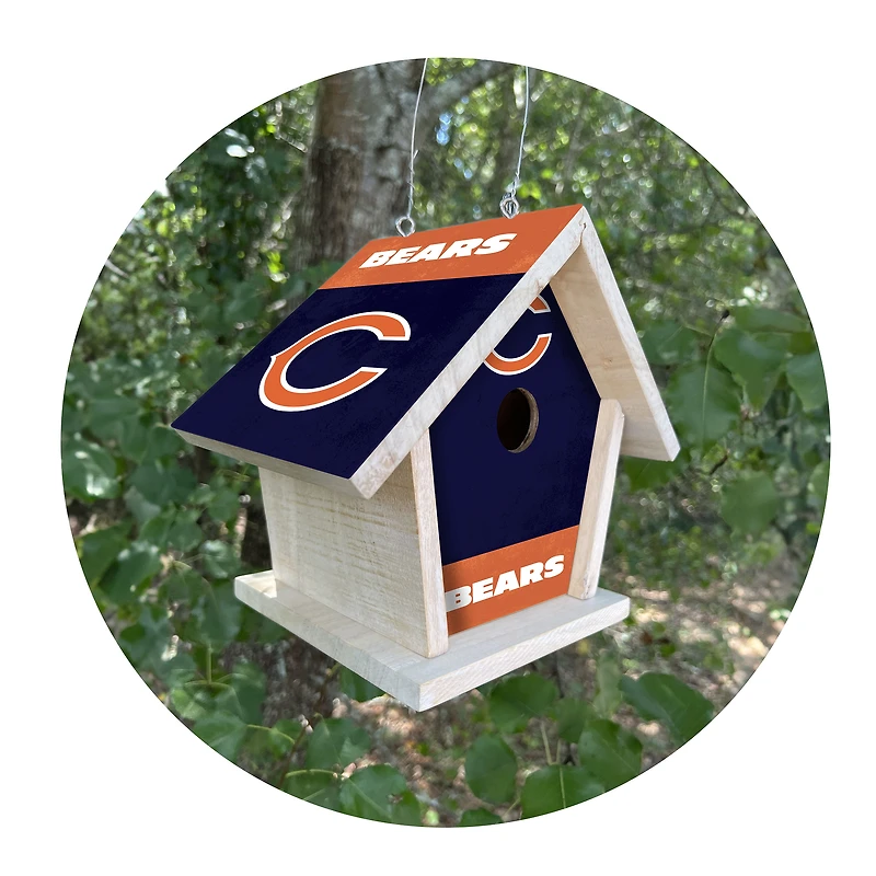 Chicago Bears Team Pride Bird House