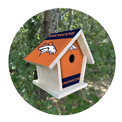Denver Broncos Team Pride Bird House