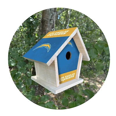 Los Angeles Chargers Team Pride Bird House