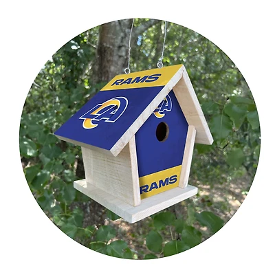 Los Angeles Rams Team Pride Bird House