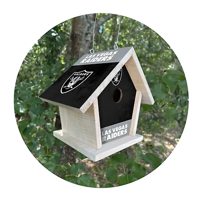 Las Vegas Raiders Team Pride Bird House