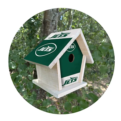 New York Jets Team Pride Bird House