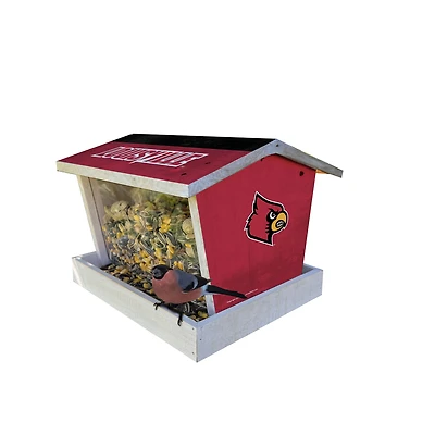Louisville Cardinals Team Pride Bird Feeder