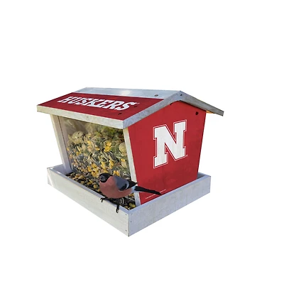 Nebraska Huskers Team Pride Bird Feeder