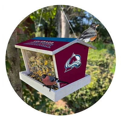 Colorado Avalanche Team Pride Bird Feeder