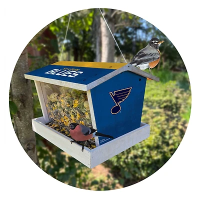 St. Louis Blues Team Pride Bird Feeder