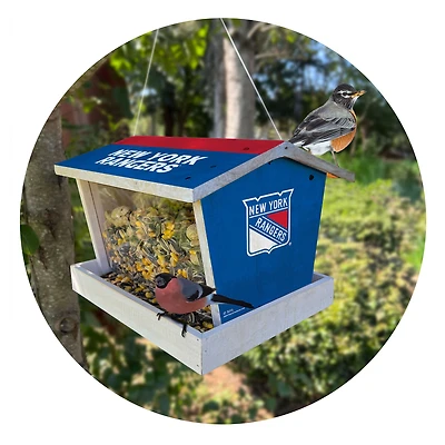 New York Rangers Team Pride Bird Feeder