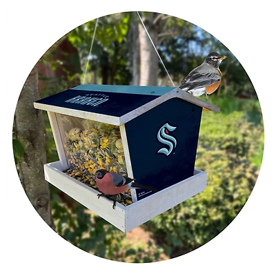 Seattle Kraken Team Pride Bird Feeder