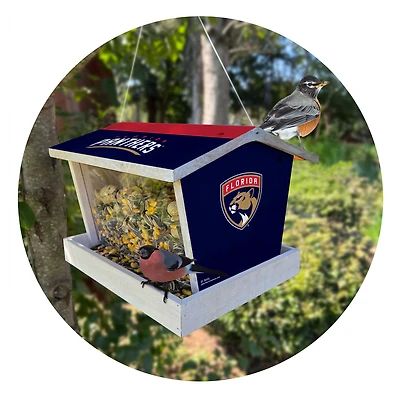 Florida Panthers Team Pride Bird Feeder