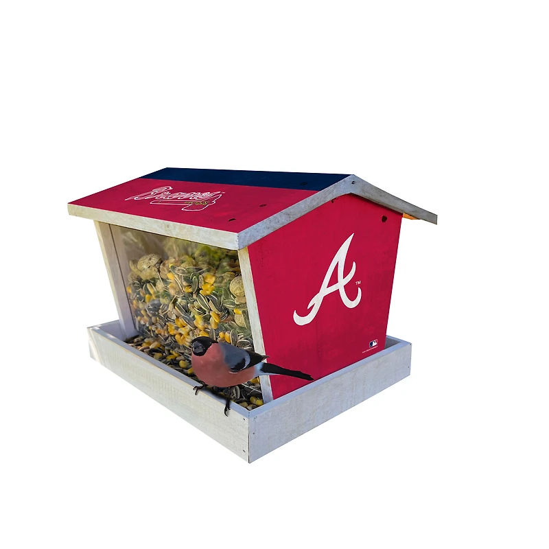 Atlanta Braves Team Pride Bird Feeder