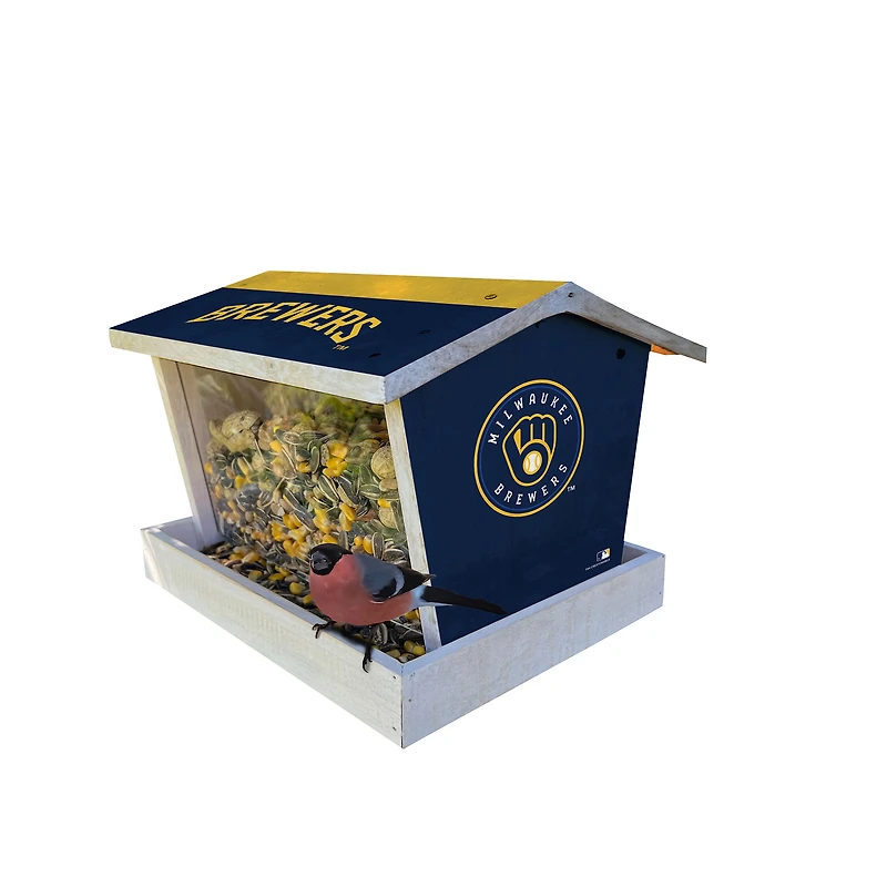 Milwaukee Brewers Team Pride Bird Feeder