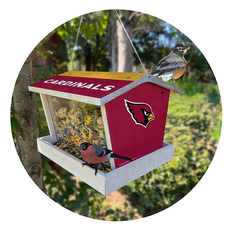Arizona Cardinals Team Pride Bird Feeder