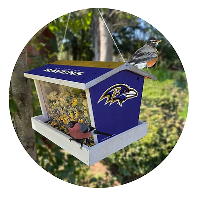 Baltimore Ravens Team Pride Bird Feeder