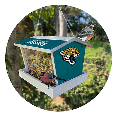 Jacksonville Jaguars Team Pride Bird Feeder