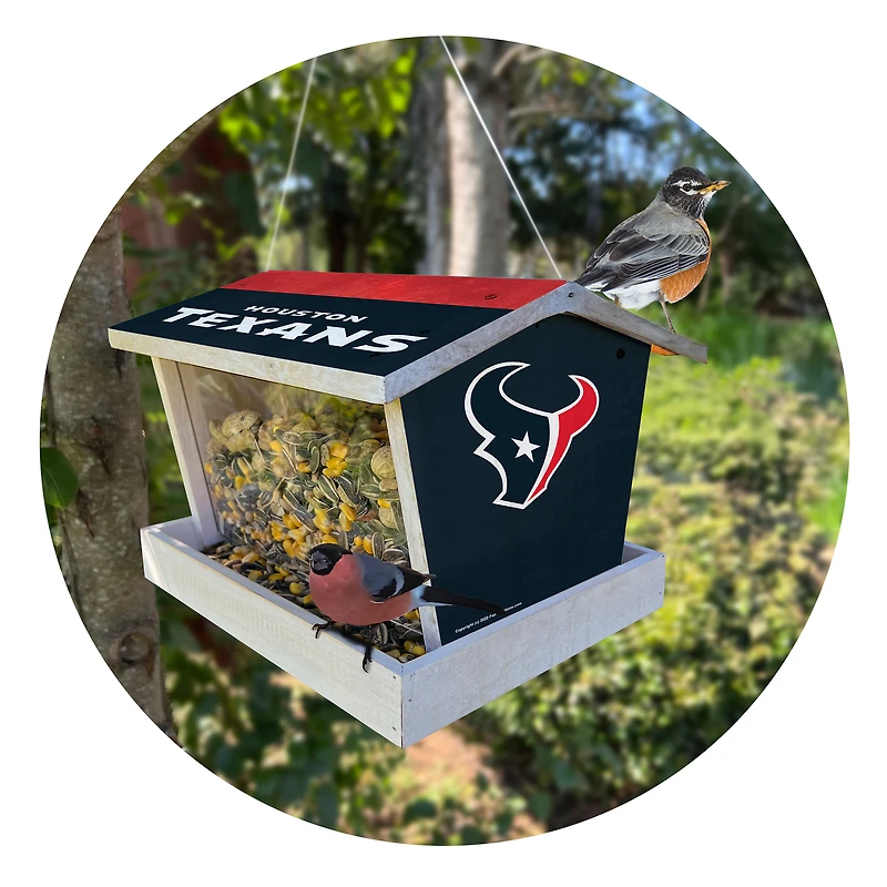 Houston Texans Team Pride Bird Feeder