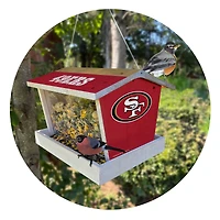 San Francisco 49ers Team Pride Bird Feeder