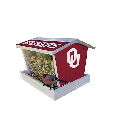 Oklahoma Sooners Team Pride Bird Feeder