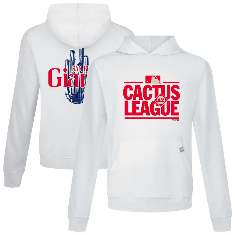 Men's Levelwear White San Francisco Giants 2025 Spring Training Relay Pullover Hoodie