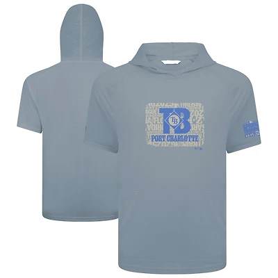 Men's Levelwear Gray Tampa Bay Rays 2025 Spring Training Phase Hoodie T-Shirt
