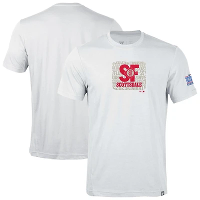 Men's Levelwear White San Francisco Giants 2025 Spring Training Thrive Tri-Blend T-Shirt