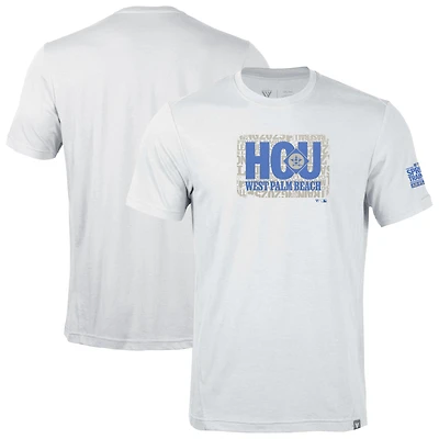 Men's Levelwear White Houston Astros Thrive Spring Training T-Shirt