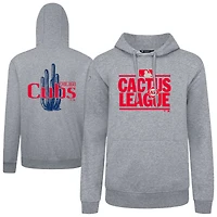Men's Levelwear Gray Chicago Cubs 2025 Spring Training Podium Pullover Hoodie