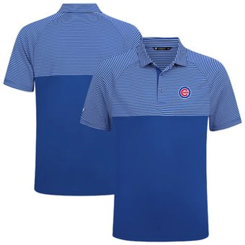 Men's Levelwear Royal Chicago Cubs Classic Stripes Insignia 2.0 Polo