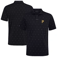 Men's Levelwear Black Pittsburgh Pirates Vision Insignia 2.0 Polo