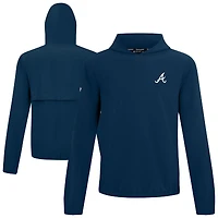 Men's Levelwear Navy Atlanta Braves Action Insignia 2.0 Pullover Hoodie